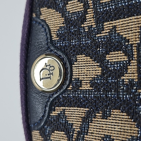 Christian Dior Trotter Canvas and Leather Coin Purse with Dust Bag - Picture 2 of 5